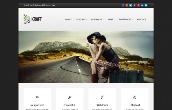 Kraft - Business WordPress Theme
